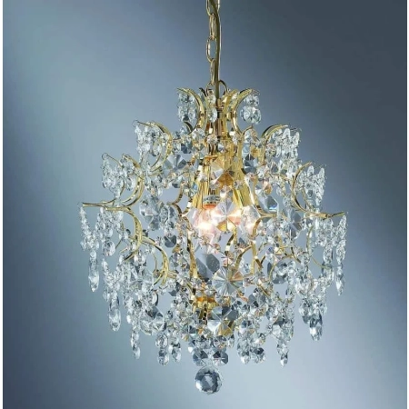 Lampa kryształowa wisząca ROSENDAL 3L Złoty/MC 100524 - Markslojd